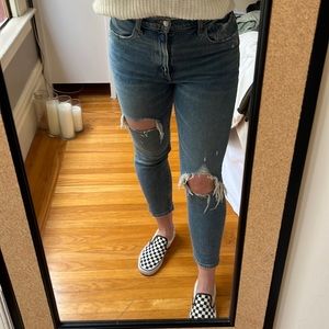 Abercrombie & Fitch High Rise Mom Jean